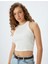 Yeni Sezon Halter Yaka Fitilli Slim Fit Crop Kadın Atlet 1