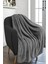 Antrasit Wellsoft Tv Battaniye 100X170 Cm-Füme 1