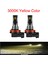 2 Adet Mini Csp LED Canbus Araba Far Sis Lambası 16000LM 6smd Ampuller 3000K Sarı Işık Otomatik Dönüş Sinyalleri (Yurt Dışından) 4
