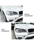 Araba Ön Far Kapağı Başkanı Işık Lambası Göz Kapağı Kaş Trim Abs Bmw X5 E70 2008-2013 Karbon Fiber (Yurt Dışından) 4