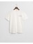 Erkek Krem Regular Fit Bisiklet Yaka Logolu T-Shirt 2044017.113 4