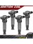 Hyundai Santa Fe Sonata Tucson Kia Optima Sorento 27300-2G000 27300-3F100 UF-611 Için 4x Ateşleme Bobini (Yurt Dışından) 5