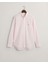 Erkek Pembe Regular Fit Düğmeli Yaka Poplin Gömlek 3000100.662 3