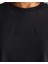Kadın Siyah Bisiklet Yaka Logolu T-Shirt 42325134T.5 5