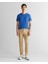 Erkek Lacivert Slim Fit Bisiklet Yaka T-Shirt 2013033.407 3