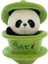 Sevimli Çay Bardağı Panda Peluş Bebek Kapalı Kase Çay (Yurt Dışından) 1