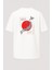 Oversize Japonya Tokyo Harita Baskılı Unisex Tişört 1