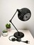 3 Nokta Hareketli Mafsallı Masa Lambası (Siyah Kol, Siyah Başlık) 2
