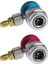 2 Adet Araba Oto Freon R134A H/l Hızlı Çoğaltıcı Adaptörleri Klima Soğutucu Ayarlanabilir A/c Manifold Göstergesi (Yurt Dışından) 1