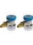 2 Adet Araba Oto Freon R134A H/l Hızlı Çoğaltıcı Adaptörleri Klima Soğutucu Ayarlanabilir A/c Manifold Göstergesi (Yurt Dışından) 5