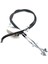 Yamaha Atv Moto 4 YFM200 YFM225 YFM250 YFM350 Için Ön Fren Kabloları 52H-26361-00-00 52H-26371-00-00 (Yurt Dışından) 3