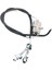 Yamaha Atv Moto 4 YFM200 YFM225 YFM250 YFM350 Için Ön Fren Kabloları 52H-26361-00-00 52H-26371-00-00 (Yurt Dışından) 4