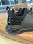1056 Siyah Rugan Detaylı Hakiki Deri Erkek Sneakers - Erkek Spor Ayakkabı 4