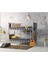 Elegan Genç Çocuk Odası Ahşap Başlıklı Metal Ranza ve Karyola 90X190 1