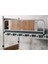 Elegan Genç Çocuk Odası Ahşap Başlıklı Metal Ranza ve Karyola 90X190 3