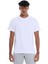 Kofu Erkek Beyaz Günlük Stil T-Shirt 25YE020-BYZ 5