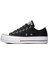 Chuck Taylor All Star Canvas Platform Kadın Siyah Günlük Stil Ayakkabı 560250C 5