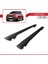 Peugeot 2008 (A94) 2013-2019 Arası ile Uyumlu Hook Model Ara Atkı Tavan Barı Siyah 2 Adet 4