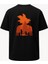 Oversize Goku Evrimi Dragon Ball Baskılı Unisex Tişört 1