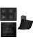 Fryart Serisi Siyah Set (SC405-WFA + QEP63CS +D063 ) - Döküm Izgara - 65 cm Ocak 1