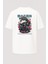 Oversize The Dark Dragon Ejderha Baskılı Unisex Tişört 1