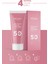 Pink Touch Spf 50+ Pembe Yüz Güneş Kremi 2li Set Pa++++ 50 ml 5