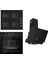 Steamart-Fryart-Sılentart Serisi Siyah Set (SS205 + QEP64CS +D063-SA ) - Emaye Izgara 1