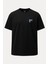 Oversize Mavi Medusa Baskılı Unisex Tişört 2