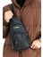 USB Cıkıslı Su Gecirmez Çapraz Askılı Göğüs ve Sırt Çantası, Günlük Body Bag Unisex Çanta 4