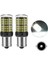 93 Tek Duy 144 LED Geri Vites Ampulü LED P21W BA15S 144 Ledli Beyaz 2 Adet 4