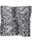 Beyaz Leopar Desen Twill İpek Eşarp 4