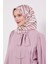 Pudra Leopar Desen Twill İpek Eşarp 1