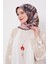 Bordo Karışık Desen Twill Ipek Eşarp 2