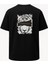 Oversize Cross The Fear Kaplan Baskılı Unisex Tişört 1