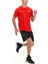 Erkek Ultra Esnek Nem Emici Vücut Geometrik Hızlı Kuruyan Hafif Spor T-Shirt 2