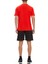 Erkek Ultra Esnek Nem Emici Vücut Geometrik Hızlı Kuruyan Hafif Spor T-Shirt 3