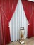 Kırmızı Camkırıgı Sağ/sol Iç Tül Takım Tül Fon Perde 3