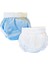 Sema Baby 2'li Lüks Alıştırma Külodu 10-15 kg - Beyaz/Mavi 1