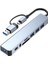 8in2 Alüminyum 4xusb 1xtype-C 3.5mm Jak Tf/sd USB Hub Çoklayıcı Telefon Macbook Çevirici 1
