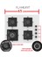 Flowart-Sılentart Serisi Beyaz Set (SC406-WFA + QBL63CB +D078-SA ) - Döküm Izgara / 65 cm Ocak 3