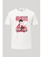 Kaptan Luffy One Piece Baskılı Unisex Bol Kalıp Bisiklet Yaka Tişört 1