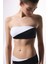 Siyah Beyaz Gina Straplez Bikini Üstü 3