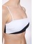 Siyah Beyaz Gina Straplez Bikini Üstü 5
