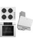 Steamart-Fryart-Sılentart Serisi Beyaz Set (CS206 + QEP63CB +D081-SA) - Emaye Izgara 1