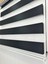 Binbirperde Siyah Pileli Zebra Stor Perde Ev/ofis Perdesi Aluminyum Sistem 1