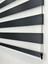 Binbirperde Antrasit Pileli Zebra Stor Perde Ev/ofis Perdesi Aluminyum Sistem 1