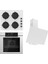 Steamart-Fryart-Sılentart Serisi Beyaz Set (CS206-FA + QEP63CB +D078-SA ) - Emaye Izgara 1