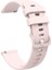 20 mm Pockmarked Ton Tokalı Silikon Saat Band Pembe (Yurt Dışından) 4