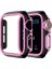 Apple Watch 6 & Se & 5 & 44 mm Siyah Pembe Için Pc Saat Kılıfı (Yurt Dışından) 5