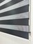 Binbirperde Siyah Pileli Zebra Stor Perde Ev/ofis Perdesi Aluminyum Sistem 2